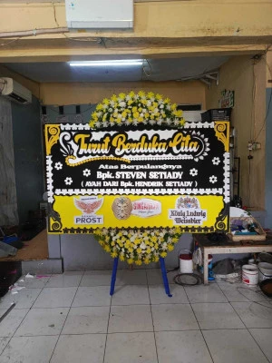 Papan Bunga di Jantiharjo Karanganyar