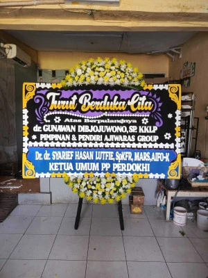 Papan Bunga di Jantiharjo Karanganyar